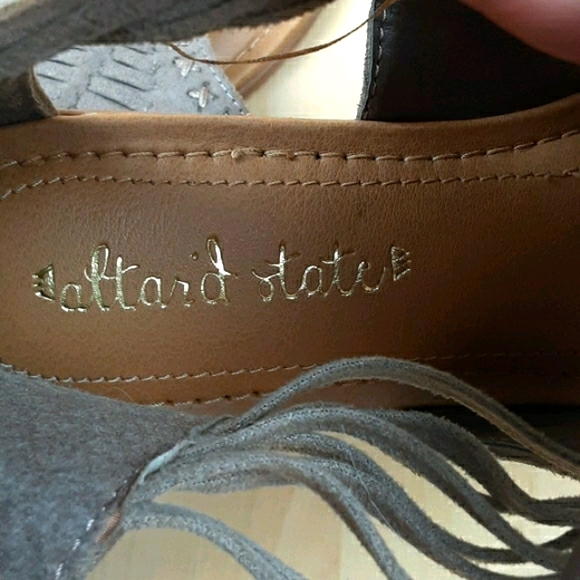 Altar'd State Leather Zip Back Sandals - Picture 6 of 8